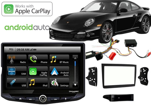 Porsche 997 911 & 987 Boxster Apple CarPlay Android & Auto Head Unit Upgrade Kit