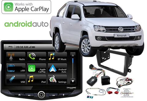 VW Amarok 2011- 2016 Apple CarPlay Android & Auto Head Unit Upgrade Kit