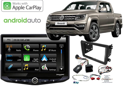 VW Amarok 2017 - 2022 Apple CarPlay Android & Auto Head Unit Upgrade Kit
