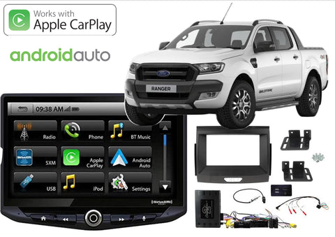 Ford Ranger PX2 2015-2018 Apple CarPlay Android & Auto Head Unit Upgrade Kit