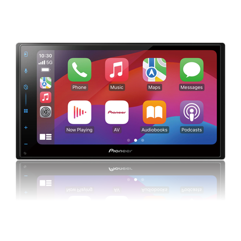 Pioneer SPH-DA77DAB 6.8” Flush Fit Style Screen w/WIRELESS Apple CarPlay & Android Auto