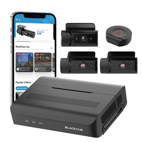 Blackvue DR770X-BOX-3CH 1K FullHD Front, Rear & IR Interior Dash Cam