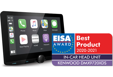 Kenwood DMX9720XDS 10.1" Floating Tablet Style Screen w/WIRELESS Apple CarPlay & Android Auto
