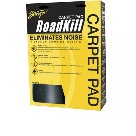 Stinger Roadkill RKCP12 Sound Deadening Carpet Foam Pad