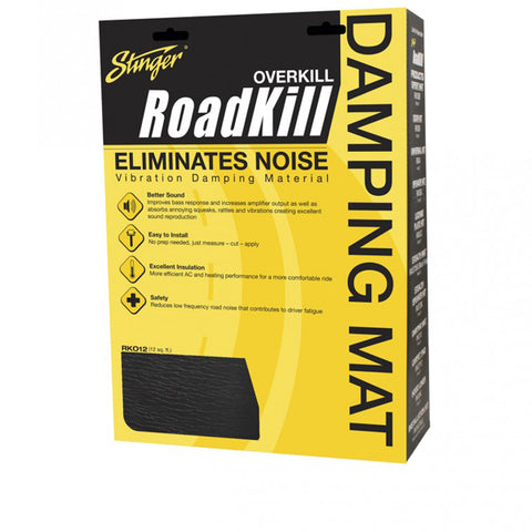 Stinger Roadkill RKO12 Sound Deadening Overkill Foam Pad