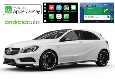 Apple CarPlay & Android Auto Add On for Mercedes Benz A Class (W176)