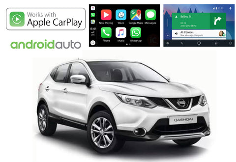 Apple CarPlay/Android Auto Add-On for Nissan Qashqai (J11)