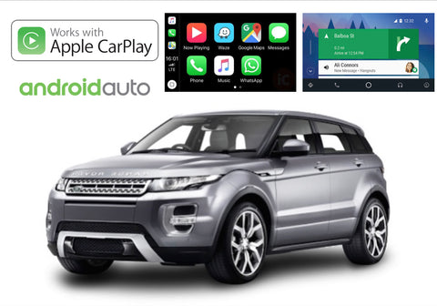 Apple CarPlay & Android Auto Add-On for Range Rover Evoque