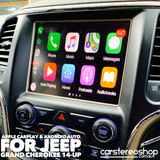 Apple CarPlay & Android Auto Add-On for Jeep Grand Cherokee 14-Up