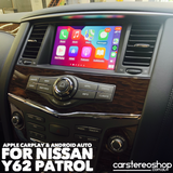 Apple CarPlay/Android Auto Add-On for Nissan Patrol (Y62)