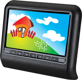Active Headrest Mounted RSE - Dual 9.0"