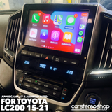 Apple CarPlay& Android Auto Add-On for Toyota LandCruiser 200 Series
