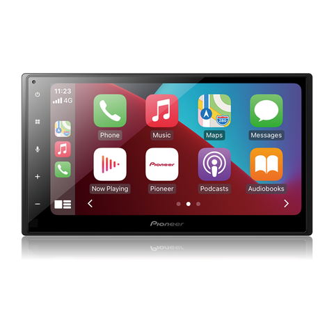 Pioneer DMH-A4450BT 7.0" Flush Fit Style Screen w/Wired Apple CarPlay & Android Auto