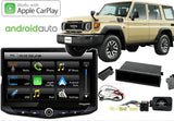 Toyota Landcruiser 70 Series 1984 - 2023 Apple CarPlay Android & Auto Head Unit Upgrade Kit