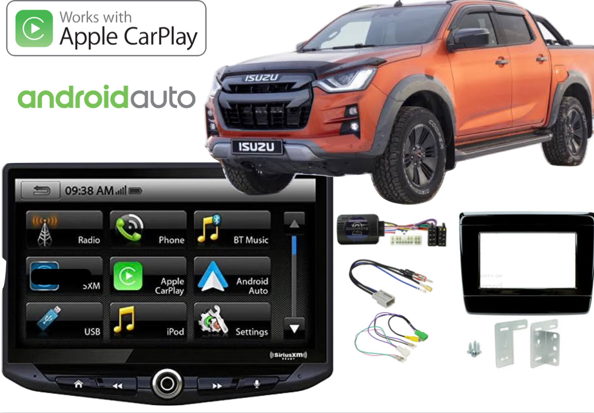 Isuzu DMAX 2021 - On Apple CarPlay Android & Auto Head Unit Upgrade Ki ...