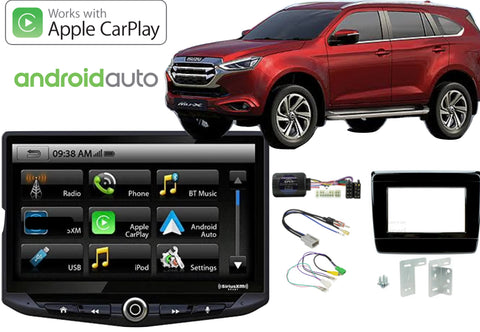 Isuzu MUX 2021 - On Apple CarPlay Android & Auto Head Unit Upgrade Kit