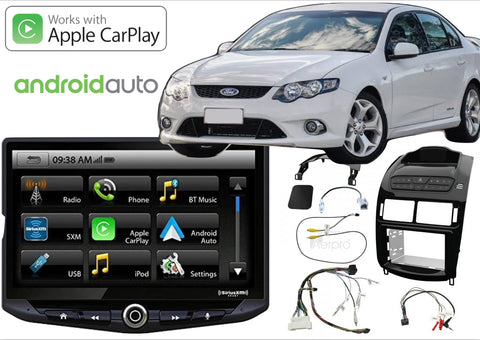 Ford Falcon FG 2008 - 2014 Apple CarPlay Android & Auto Head Unit Upgrade Kit