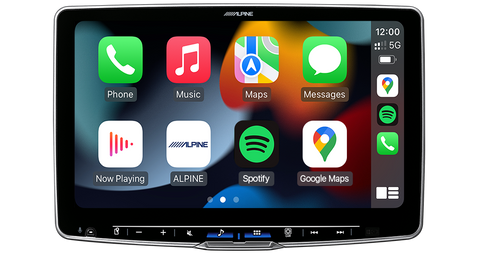 Alpine HALO ILX-F511Ai 11.0” Floating Tablet Style Screen w/Apple CarPlay Wireless & Android Auto