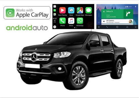 Apple CarPlay & Android Auto Add-On for Mercedes Benz X Class (W470)