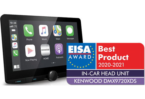 Kenwood DMX9720XDS 10.1" Big Screen Experience AV Receiver w/Apple CarPlay & Android Auto