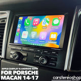 Apple CarPlay & Android Auto Add-On for Porsche Macan 14-17