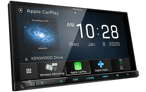 Kenwood DDX9020DABS 2DIN 7.0” AV Receiver w/Apple CarPlay & Android Auto Wireless