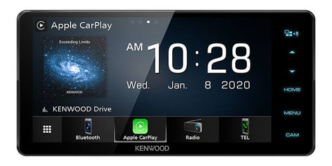 Kenwood DMX820WS 200mm 6.8” AV Receiver w/Apple CarPlay & Android Auto