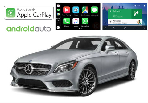 Apple CarPlay & Android Auto Add-On for Mercedes Benz CLS Class (W218)