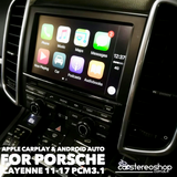 Apple CarPlay & Android Auto Add-On for Porsche Cayenne 11-17