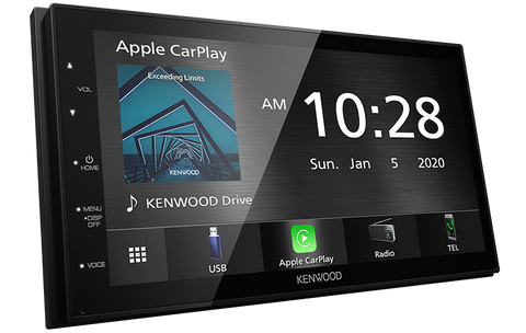 Kenwood DMX5020S 2DIN 6.8” AV Receiver w/Apple CarPlay & Android Auto