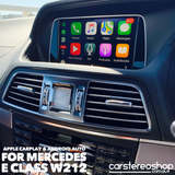 Apple CarPlay & Android Auto Add-On for Mercedes Benz E Class (W212)