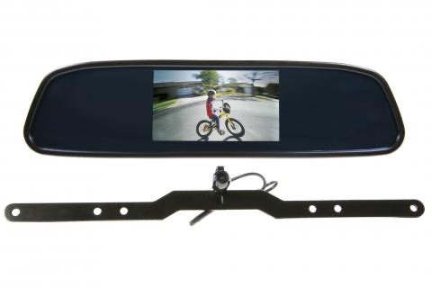 Gator GRV43MDT 4.3” Mirror Mount Monitor & Reverse Camera Package ...