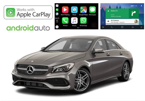 Apple CarPlay & Android Auto Add On for Mercedes Benz CLA Class (C117)
