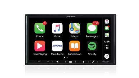 Alpine ILX-W650E 2DIN 7.0" AV Receiver w/Apple CarPlay & Android Auto
