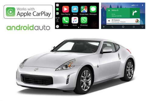 Apple CarPlay & Android Auto Add-On for Nissan 370Z (Z34)