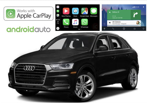 Apple CarPlay & Android Auto Add-On for Audi Q3 (8U)