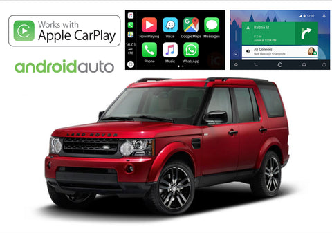 Apple CarPlay & Android Auto Add-On for Land Rover Discovery 4