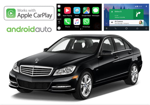 Apple CarPlay & Android Auto Add-On for Mercedes Benz S Class (W221)